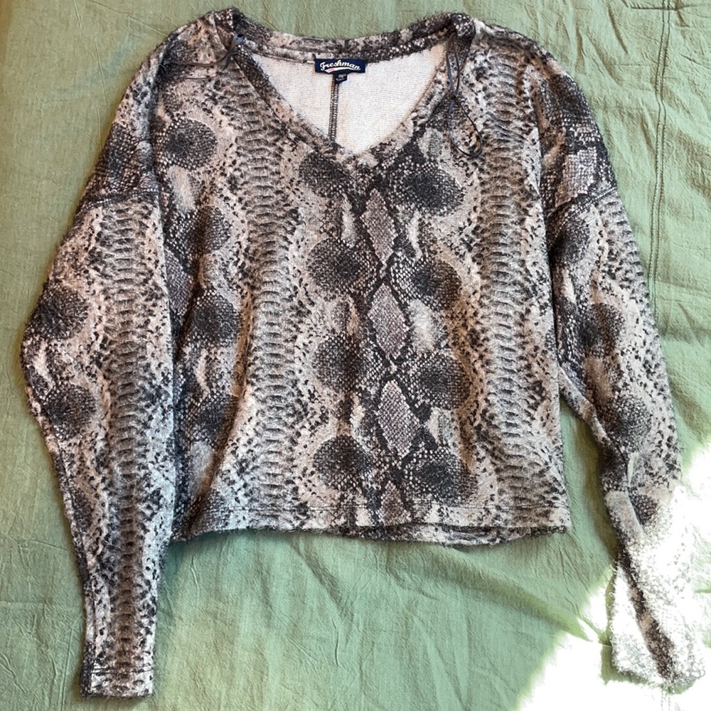 Snake Skin Sweater